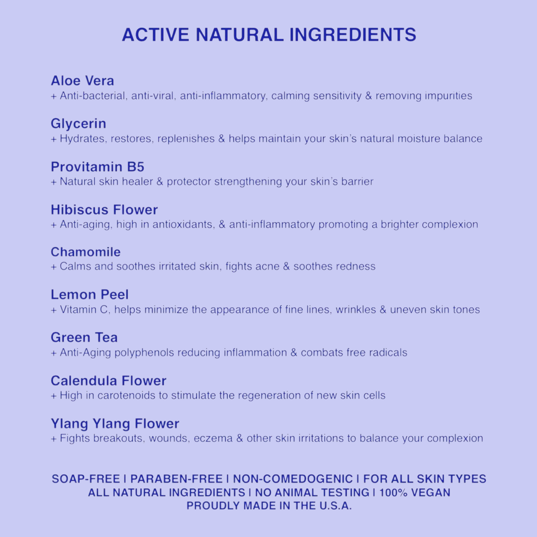 Face Brightening Cleanser Lightweight Formula to Remove Excess Oil & Impurities